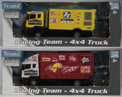 RACING TEAM CIĘŻARÓWKA SCANIA 1:48 MIX