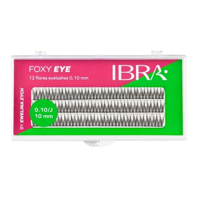 Kępki rzęs "Foxy Eye" 10mm IBRA Makeup