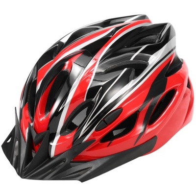 Lekki kask rowerowy Lixada z daszkiem LED Light