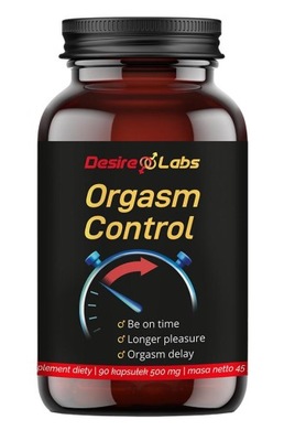 Wzmocnienie erekcji wzwodu i libido u mężczyzn - Orgasm control - 90 kaps.