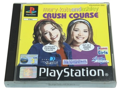 Mary-Kate And Ashley Crush Course PS1 PSX PlayStation 1