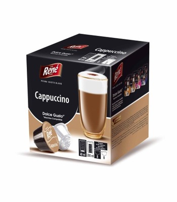 Kapsułki René CAPPUCCINO do Dolce Gusto 16szt