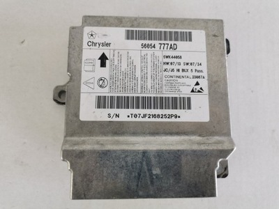 Модуль подушок повітряних chrysler оригінальний номер 56054777ad фото №1
