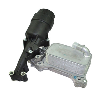 Корпус фильтра масла с радиатор mercedes om 651 фото №1