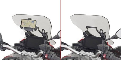 POPRZECZKA GIVI PARA DE INSTALAR GPS / SMARTPHONE - BMW F 900 XR (20)  