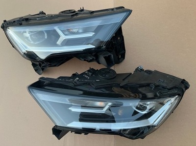 Audi q7 4m lift 2020 лампи передні фари світлодіодний повний фото №1