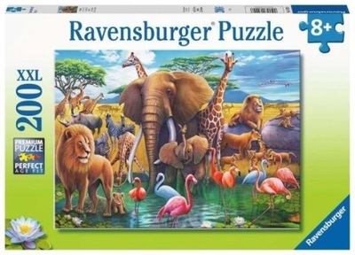 PUZZLE XXL 200 DZIKIE ZWIERZĘTA