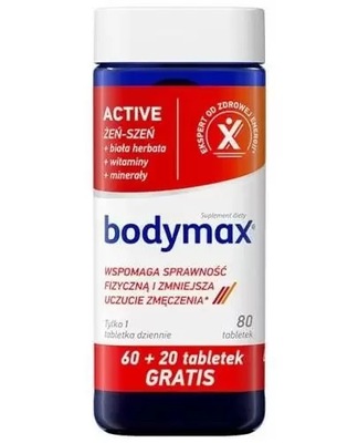 Bodymax Active 80 tabletek