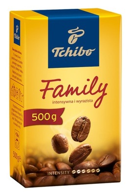 Kawa mielona Tchibo Family 500g.