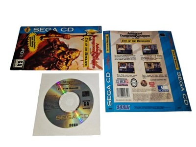 Eye of the Beholder / NTSC-U / Sega CD