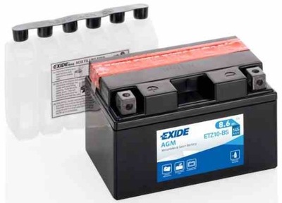 АКУМУЛЯТОР EXIDE ETZ10-BS 8,6AH YTX10-BS AGM