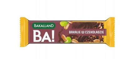 BAKALLAND BATON PRZEKĄSKA BA! BAKALIE W CZEKOLADZIE 40 G