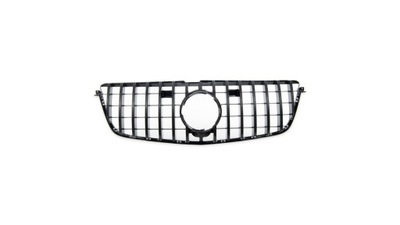 RADIATOR GRILLE SPORTS TYPE GT GLOSS BLACK CAMERA MERCEDES GL-CLASS (X166) FRONT LIFTEM  