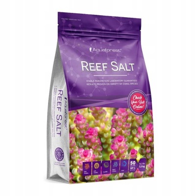 Aquaforest Reef Salt 7,5kg sól morska do akwarium