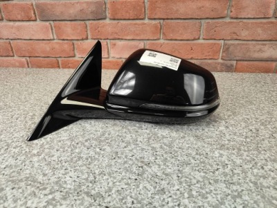 Зеркало левая bmw 2 f44 7 pin цвет 475 black sapphire shadow line hologram фото №1