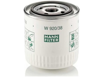 ФИЛЬТР МАСЛА MANN-FILTER W 920/38