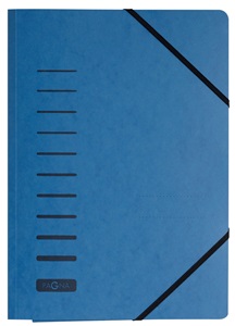 Teczka preszpanowa Durable A4 z gumką niebieska