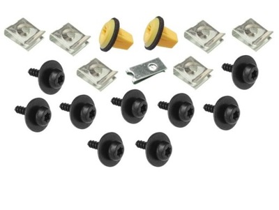 Ford focus 2 3 c-max клипсы подкрылок перед набор k фото №1