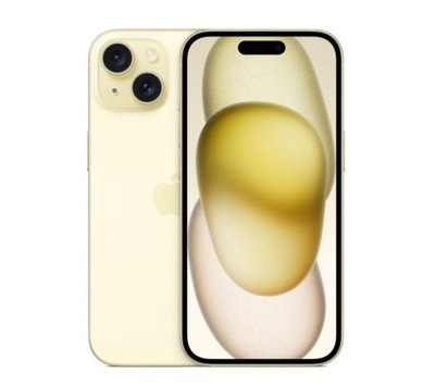 Smartfon Apple iPhone 15 128GB Żółty