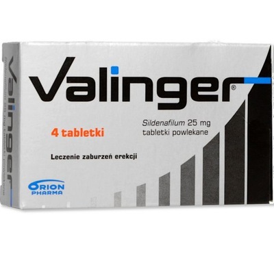 Valinger 4tabl. Potencja Erekcja Syldenafil