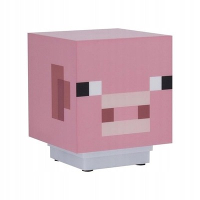 Lampka Minecraft / Pig Light / Lampka Świnka z Dzwiękiem