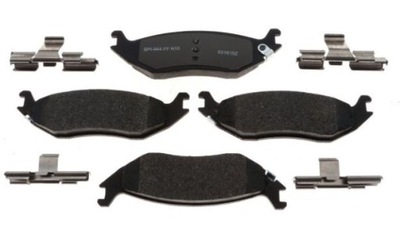 Гальмівні колодки гальмівні задня dodge ram 1500 2002-2010 фото №1