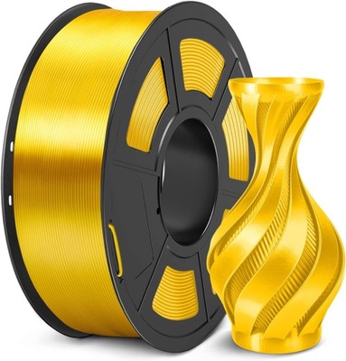 Filament Sunlu Silk PLA 1,75 mm 1000 g Jasne Złoto Light Gold