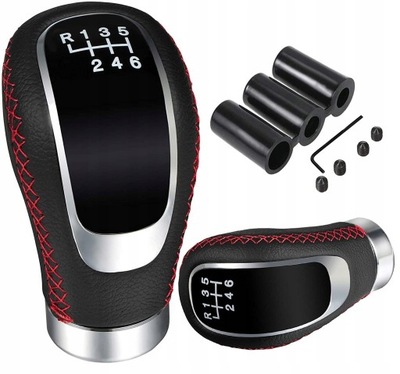 Універсальна ручка перемикання передач тюнінг шкіра фото №1