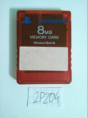 Karta pamięci SCPH-10020R Crimson Red PS2