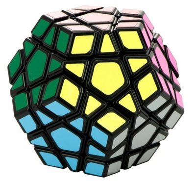 KOSTKA ŁAMIGŁÓWKA MEGAMINX 6,7CM GRA LOGICZNA