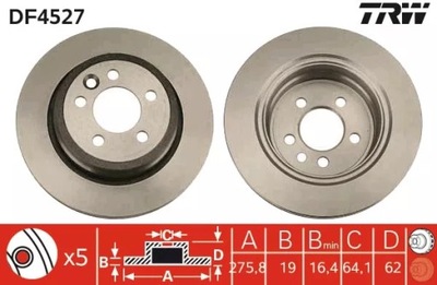 ДИСК HAM. MG T. MG 6 10-/MG 7 07-/MG ZT 03-05