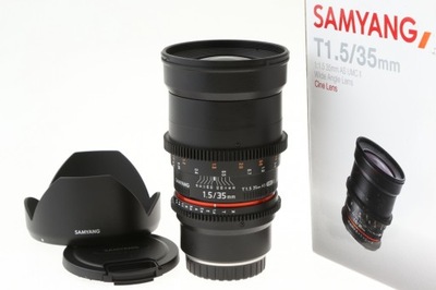 Obiektyw Samyang 35mm T1.5 VDSLR II FujiFilm FX