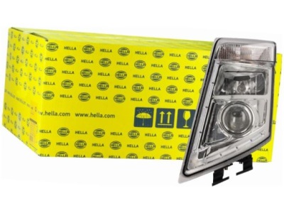 Лампа фара левый volvo fm 10- fh 08- fh 08- фото №1