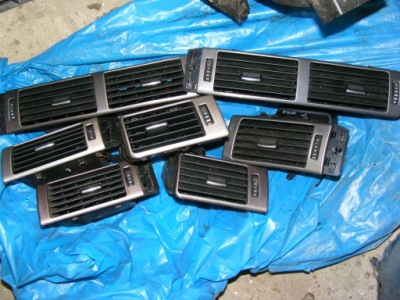 Audi a6 c5 97-04 решётка обдув левая правая перед фото №1