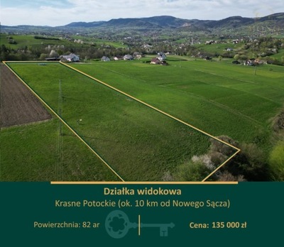 Działka, Krasne Potockie, 8200 m²