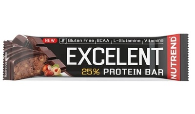 Nutrend Excelent Bar baton proteinowy 40g Czekolada Orzech