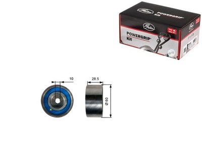 Ролик направляющая ремень распределительного вала mitsubishi l200 triton pajero sport фото №1