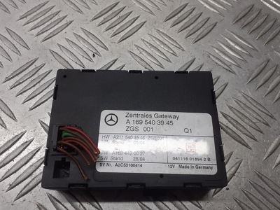Модуль шлюз mercedes w169 2.0 cdi a1695403945 фото №1
