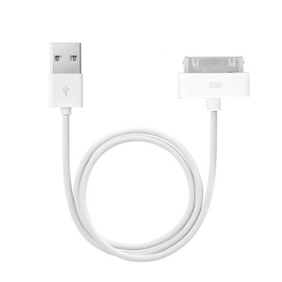 Kabel USB - IPHONE 4G/4S 1 Metr Apple iPhone 4/4S Biały