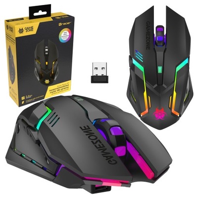 MYSZKA GAMINGOWA MYSZ DLA GRACZY BEZPRZEWODOWA KOMPUTEROWA DO LAPTOPA USB