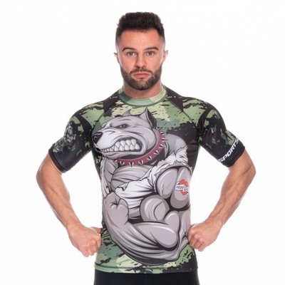 Koszulka Treningowa Rashguard MMA Dog L