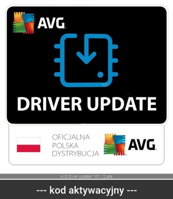 AVG Driver Updater 1PC / 2Lata