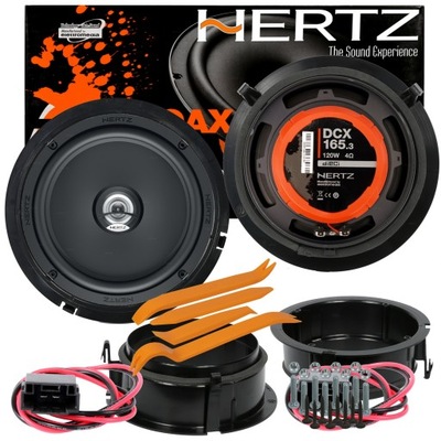 ZAM MANUFACTURADO ORIGINAL POTENTE ALTAVOCES HERTZ MERCEDES E CLASE W210 PARTE TRASERA  