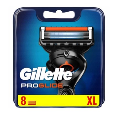 GILLETTE PROGLIDE ORYGINALNE WKŁADY DO MASZYNEK 8 SZT