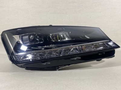 Skoda fabia iii lift лампа правая перед full led 6v фото №1