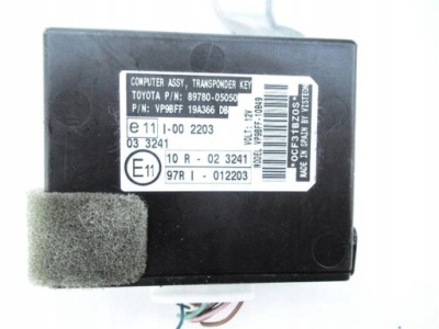 Модуль иммобилайзер toyota оригинальный номер 8978005050 фото №1