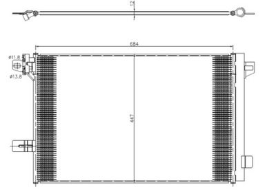 CONDENSADOR DE ACONDICIONADOR VW T6 15-  