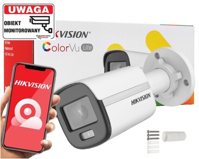 Kamera IP Hikvision DS-2CD1047G0-L 4Mp ColorVu PoE