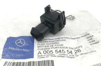 Штекер електрична 2pin mercedes 0055455426 фото №1