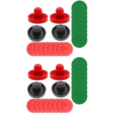 MINI TOY AIR HOCKEY PUSHERS PUCK 2 SETS